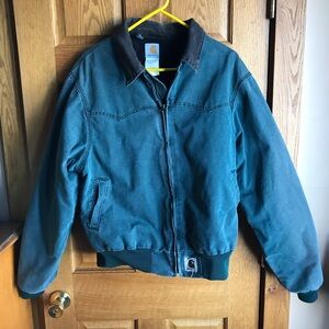 Vintage Women’s Carhartt Green Jacket Lg